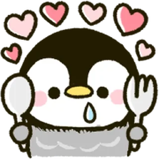 ⭐ emoji pen pen ♡ @inrwex Telegram sticker 14 of 40