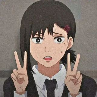 Sticker from Человек бензопила @anime_sticks