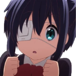 Sticker from Rikka Takanashi