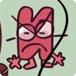 🤬 emoji кароткий Telegram sticker 2 of 50