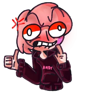 👿 emoji Отбросы Дизайн Комунити: @AAA_joe Telegram sticker 14 of 36