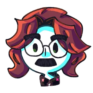 🥸 emoji Отбросы Дизайн Комунити: @AAA_joe Telegram sticker 22 of 36