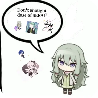 🧸 emoji Nene Kusanagi ( my wife ❤️‍🔥) Telegram sticker 23 of 44