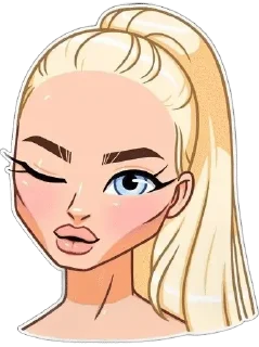 Sticker from nina куркурова💜 :: @glamourNIN