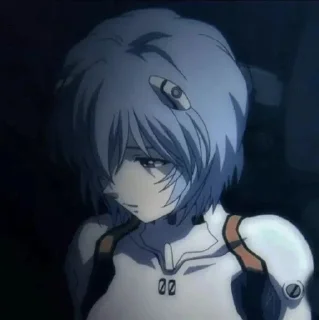 Sticker from Rei Ayanami @shchobshokuvaty