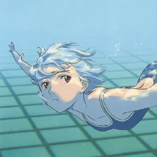 ☹️ emoji Rei Ayanami @shchobshokuvaty Telegram sticker 22 of 60