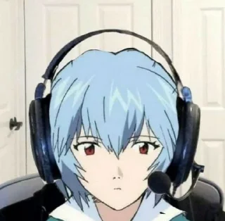 😶 emoji Rei Ayanami @shchobshokuvaty Telegram sticker 17 of 60
