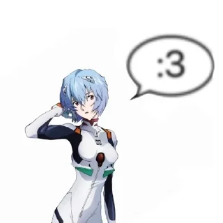 🤗 emoji Rei Ayanami @shchobshokuvaty Telegram sticker 18 of 60