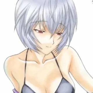 🤗 emoji Rei Ayanami @shchobshokuvaty Telegram sticker 12 of 60