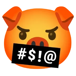 Sticker from Переходник @perehodnik_svinki пон