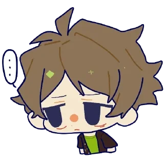 😔 emoji KR ensemble stars sticker || @ctcxd Telegram sticker 12 of 49