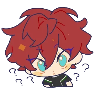 🤨 emoji KR ensemble stars sticker || @ctcxd Telegram sticker 14 of 49