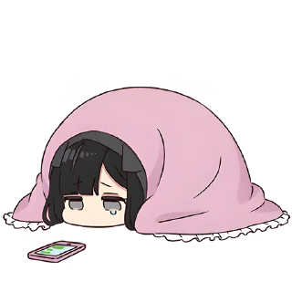 😢 emoji Юрудура-тян 10 @Nyasticks Telegram sticker 17 of 41