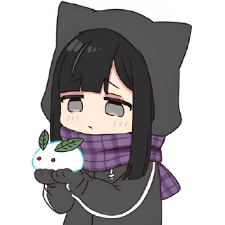 🥺 emoji Юрудура-тян 10 @Nyasticks Telegram sticker 18 of 41