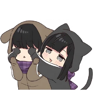 🫣 emoji Юрудура-тян 10 @Nyasticks Telegram sticker 15 of 41
