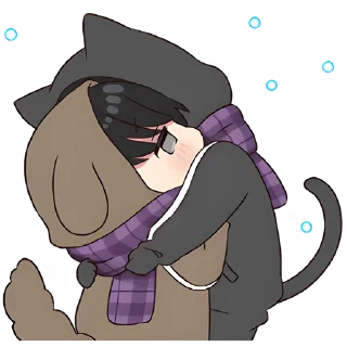 🥹 emoji Юрудура-тян 10 @Nyasticks Telegram sticker 10 of 41