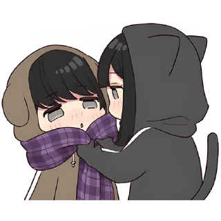 🥺 emoji Юрудура-тян 10 @Nyasticks Telegram sticker 11 of 41