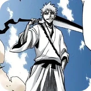 Sticker from hollow zangetsu