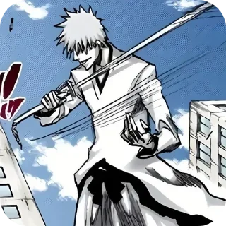 Sticker from hollow zangetsu