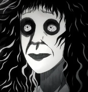Junji Ito UZUMAKI > @Em0dzi sticker 3