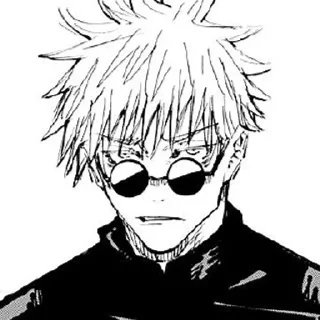 🕳 emoji Satoru Gojo by Utsuro Telegram sticker 18 of 46