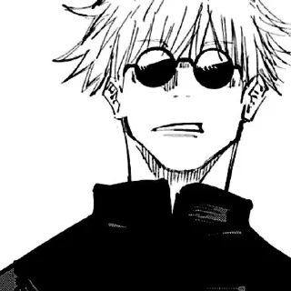 🕳 emoji Satoru Gojo by Utsuro Telegram sticker 24 of 46