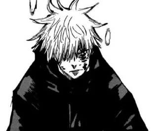 🕳 emoji Satoru Gojo by Utsuro Telegram sticker 10 of 46