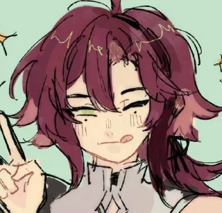 Sticker from heizou muhehe