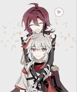 Sticker from Heizou is my crush