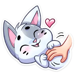 ❤ emoji Бисквит @Nyasticks Telegram sticker 13 of 50