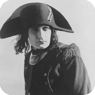 Sticker from Napoléon Bonaparte