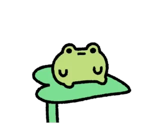 🐸 emoji ૮꒰ ｡っ -｡꒱ఎ   ⃝@mewsticks ⊹  ◜ ♡  𝅭 Telegram sticker 20 of 24