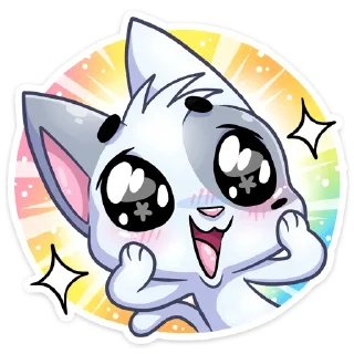 😊 emoji Бисквит @Nyasticks Telegram sticker 7 of 50