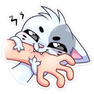 😍 emoji Бисквит @Nyasticks Telegram sticker 16 of 50