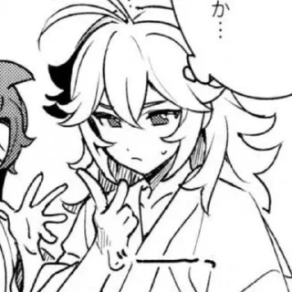Sticker from Heizou x Kazuha