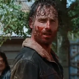 Sticker from Rick Grimes @TwdPlus