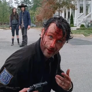 🪚 emoji Rick Grimes @TwdPlus Telegram sticker 5 of 50
