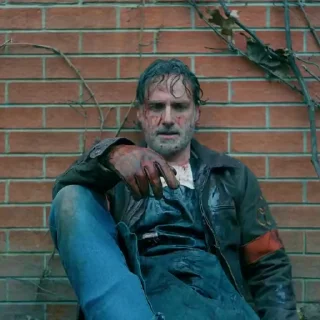 Sticker from Rick Grimes @TwdPlus