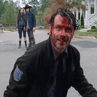 🪚 emoji Rick Grimes @TwdPlus Telegram sticker 6 of 50