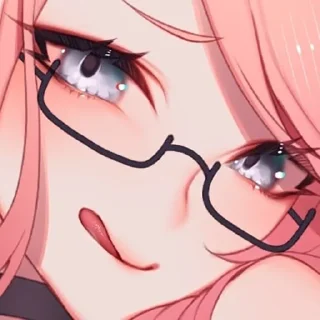 Sticker from Anime Girl