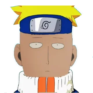 😐 emoji @Earth928B <- OnePunchMan Telegram sticker 24 of 30