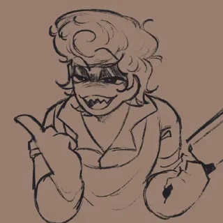 🔪 emoji 🥩𝙱𝚞𝚝𝚌𝚑𝚎𝚛!𝚆𝚊𝚕𝚕𝚢 Telegram sticker 7 of 120