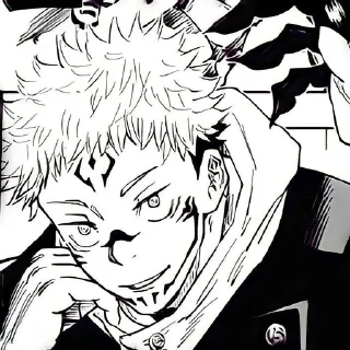 🌟 emoji 𖥔 ִ ་. jujutsu kaisen 👺 @ughblog Telegram sticker 16 of 25