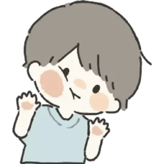 🥹 emoji ૮ ྀི⸝⸝◞ ˕ ◟⸝⸝ ྀིა Telegram sticker 12 of 25