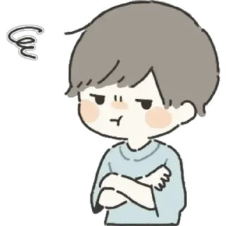 😒 emoji ૮ ྀི⸝⸝◞ ˕ ◟⸝⸝ ྀིა Telegram sticker 24 of 25