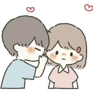 🤭 emoji ૮ ྀི⸝⸝◞ ˕ ◟⸝⸝ ྀིა Telegram sticker 6 of 25