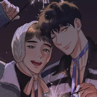 Sticker from BJ Alex and Don Don 💜 @Cucuroozzka