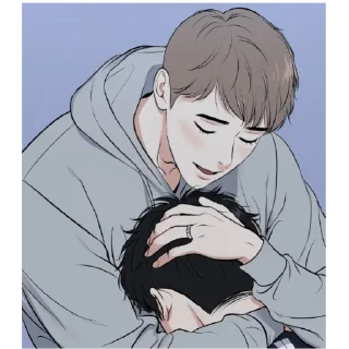 ❤️ emoji BJ Alex and Don Don 💜 @Cucuroozzka Telegram sticker 15 of 119