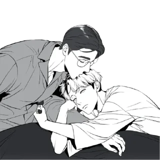 ❤️ emoji BJ MD and Chan Woo 💜 @Cucuroozzka Telegram sticker 13 of 118