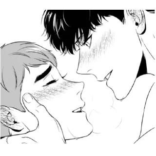 💋 emoji BJ Alex and Don Don 💜 @Cucuroozzka Telegram sticker 6 of 119